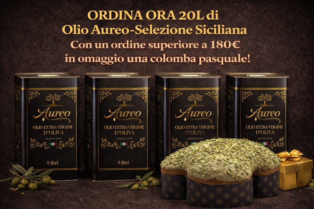 In offerta – Olio Extravergine di Oliva Blend Siciliano 2025/2026 – 20 L CON PROMO COLOMBA PASQUALE